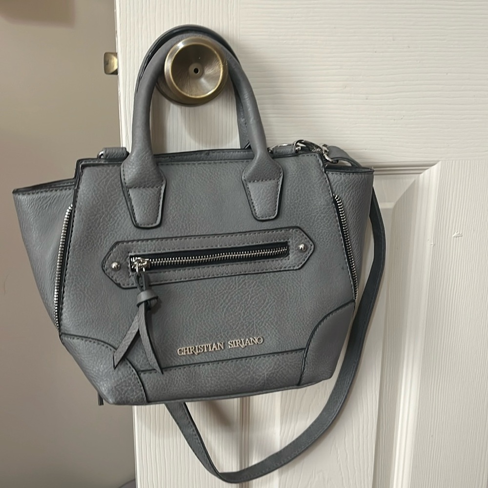 Gray purse